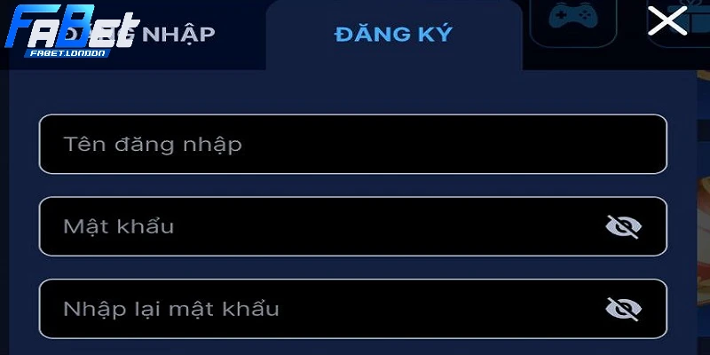 Việc tạo tài khoản hội viên FABET khá đơn giản