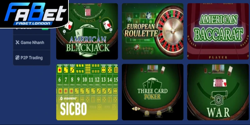 Fabet - Thiên đường board game cho bạn thỏa mãn đam mê 24/7