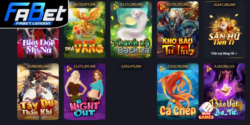 Giới thiệu Fabet, nhà cái sở hữu kho game đồ sộ 1000+ lựa chọn