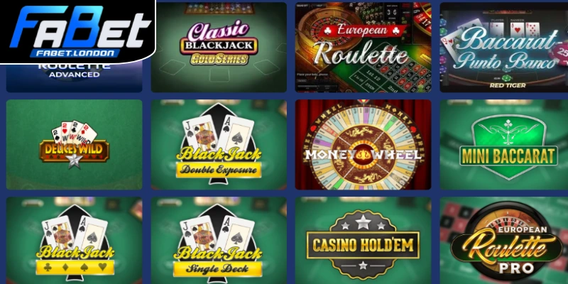 Nhà cái Fabet có nhiều sảnh board game uy tín