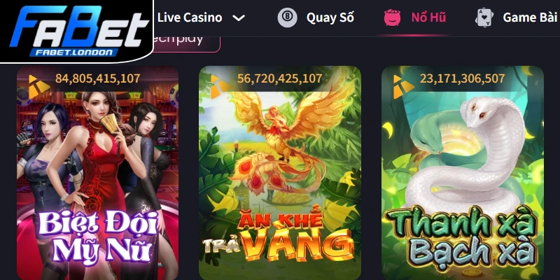 Nổ hũ đổi thưởng có cơ chế jackpot khủng lên tới cả tỷ đồng