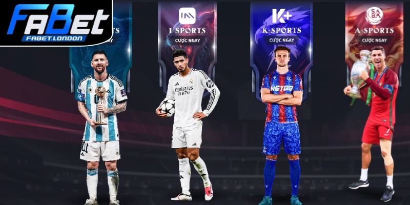 Thể thao là thế mạng, được Fabet đầu tư kỹ lưỡng