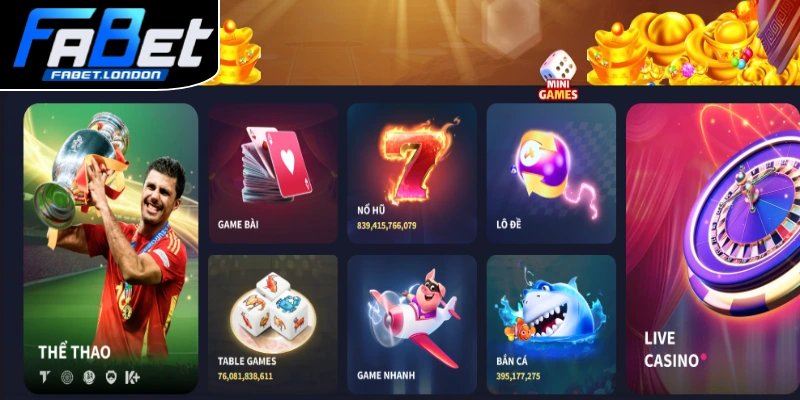 Thông tin giới thiệu Fabet - Nhà cái cá cược online uy tín